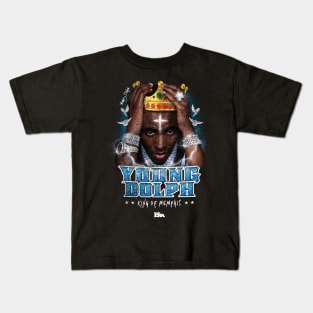 Young Dolph King of Memphis Kids T-Shirt